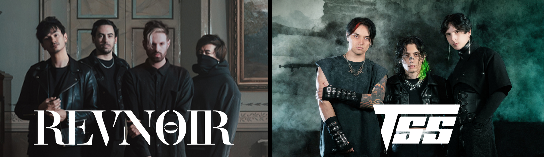 revnoir + TSS marché gare French metalcore opus live the link productions sounds like hell productions we rock lyon